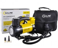 Автомобильный компрессор Solar AR206 с LED фонарем