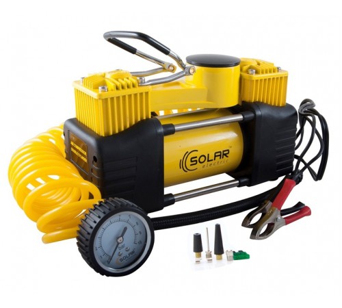 Автомобильный компрессор Solar AR208 двухпоршневой