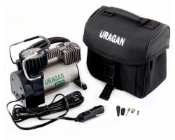 Автомобильный компрессор Uragan 90135 с автостопом